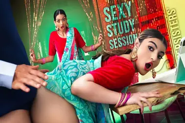 Kembar India Pertama Kali Ngerasain Kontol Gede Brutal